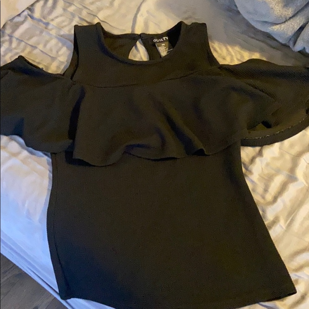 Black dressy top